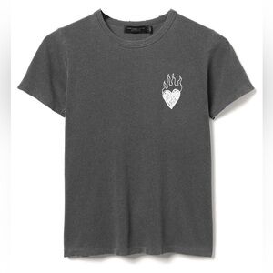 NWT - Junk Food Clothing Women's Charcoal Burning Love Original Tee - Size M